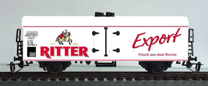 Ritter Export mit roten Linien